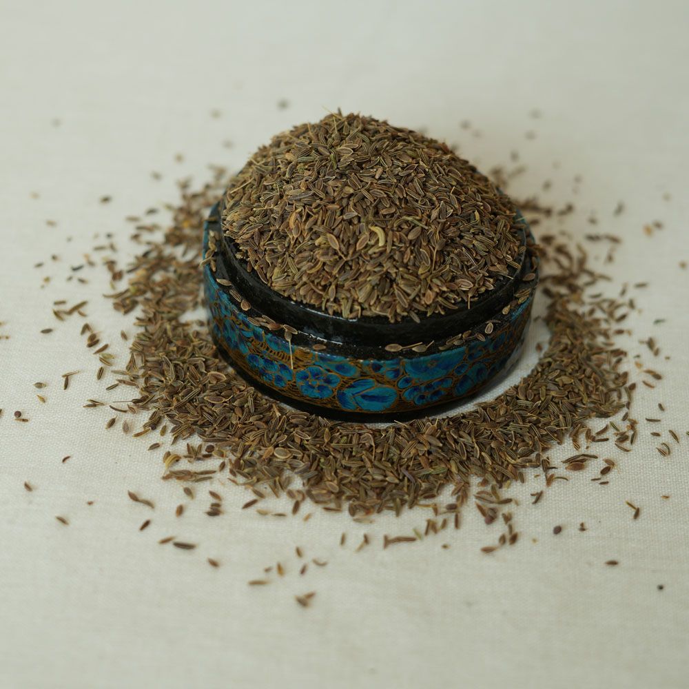 KASHMIRI KALA ZEERA (cumin seeds) 1 KASHMIRI KALA ZEERA (cumin seeds)